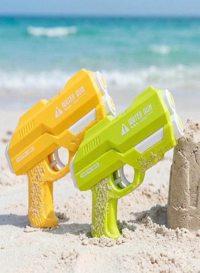 Dsmile 4 Pack Fast-Fill Water Blaster Guns for Kids, Dual Nozzles Squirt Guns for Swimming Pool Beach Outdoor Water Toys - Image 2