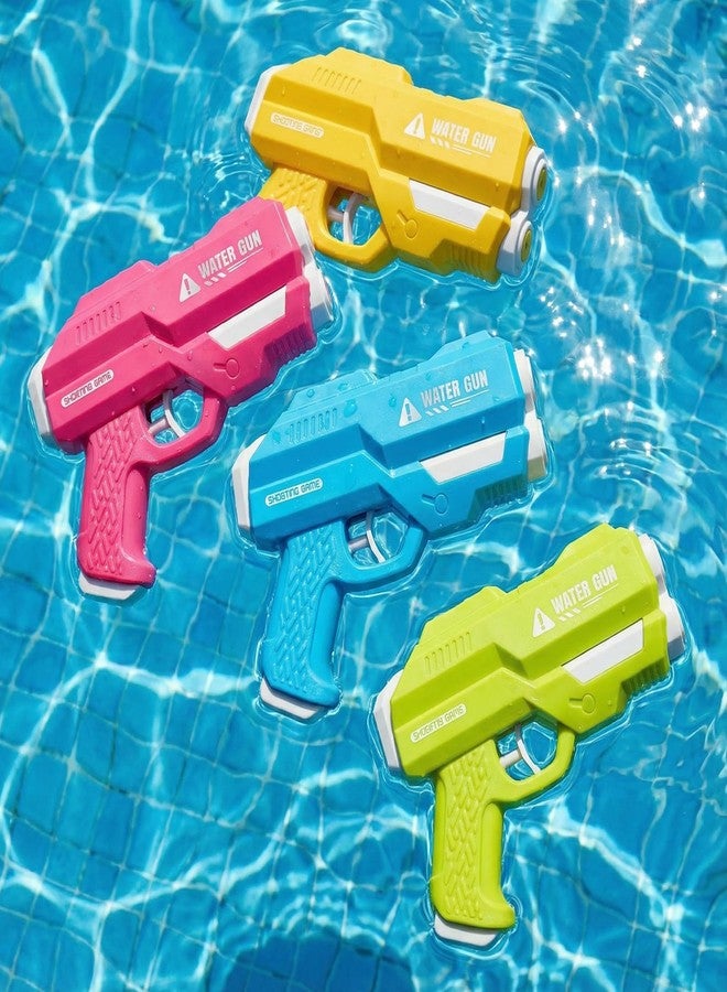 Dsmile 4 Pack Fast-Fill Water Blaster Guns for Kids, Dual Nozzles Squirt Guns for Swimming Pool Beach Outdoor Water Toys - Image 3