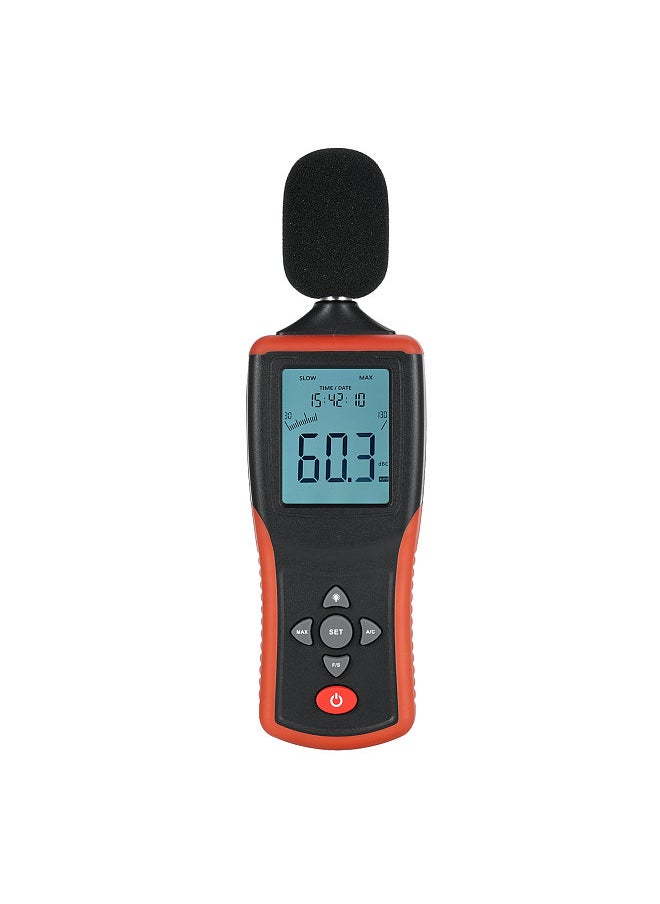 Generic Decibel Meter Digital Sound Level Meter with Backlight LCD Display Portable SPL Meter  - Image 1