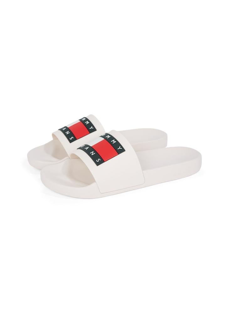 TOMMY JEANS ESSENTIAL BEACH SLIDES WITH EMBOSSED LOGO  - Image 3
