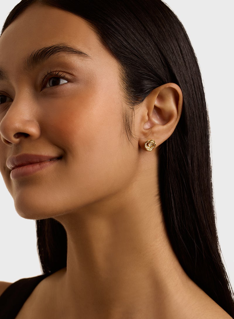 Ted Baker Flower Detail Stud Earrings  - Image 4