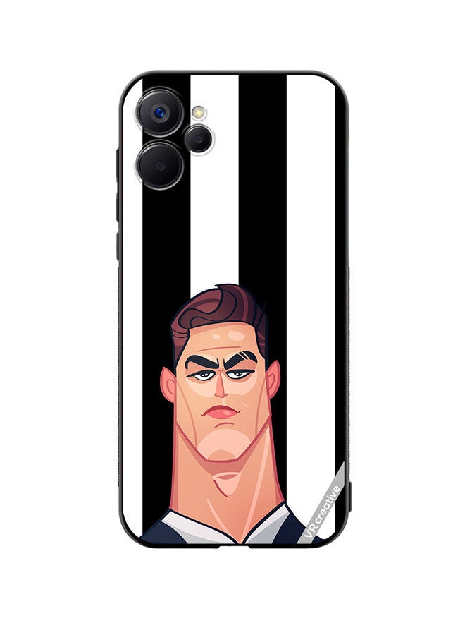 VR CREATIVE Protective Case Cover For Realme 9i 5G Cr7 Design Multicolour - Image 1