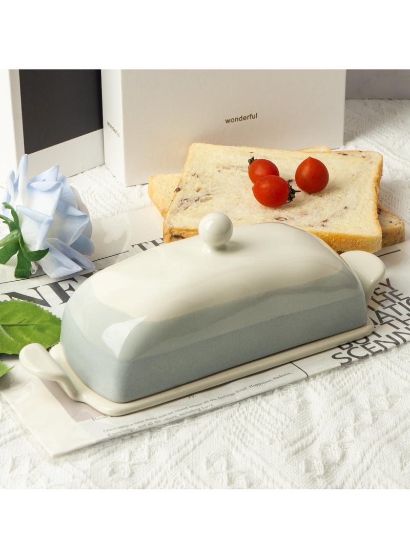 general Butter dish ceramic butter dish with lid high value cheese cheese butter box crisper box - Image 1