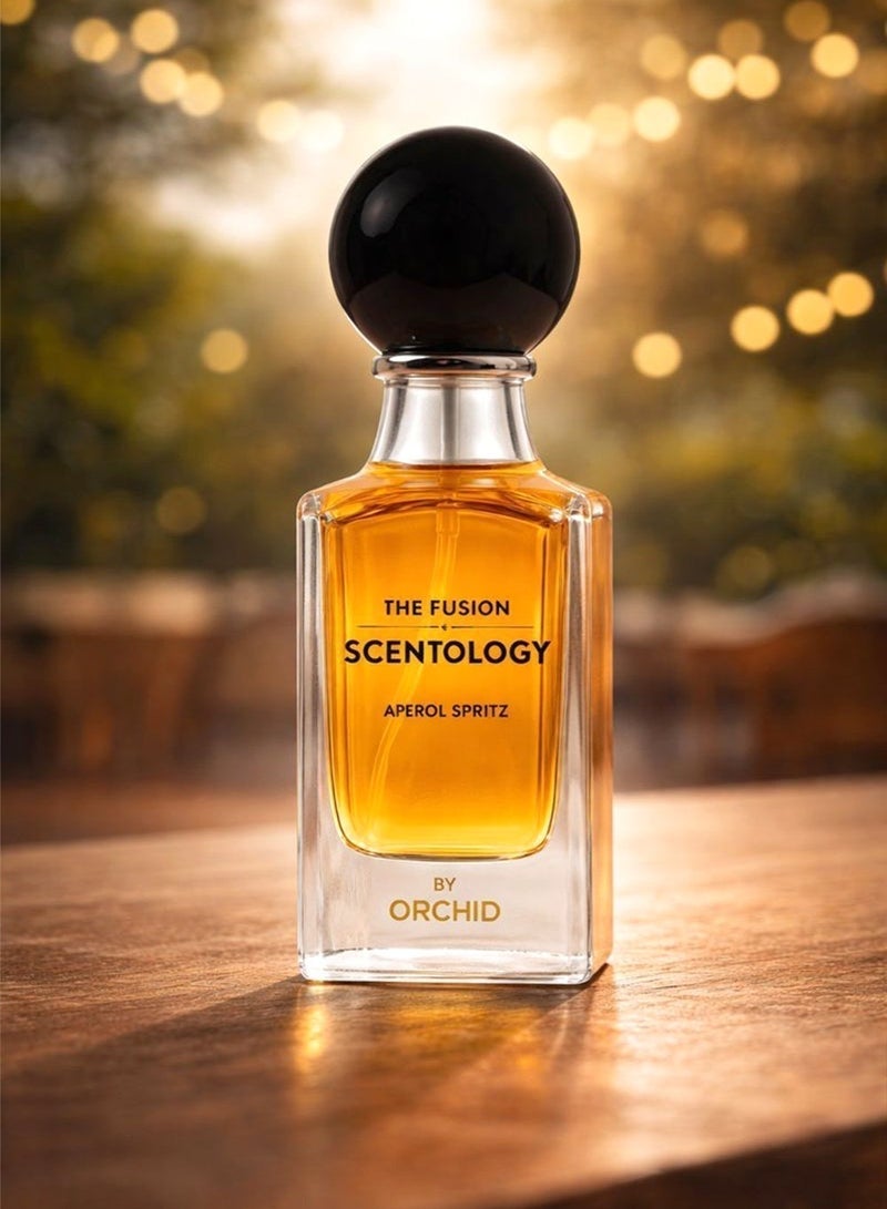 Orchid The Fusion Scentology Aperol Spritz Eau De Parfum 100ml Unisex Perfume Long Lasting Warm Woody Vanilla Fragrance for Men and Women - Image 3