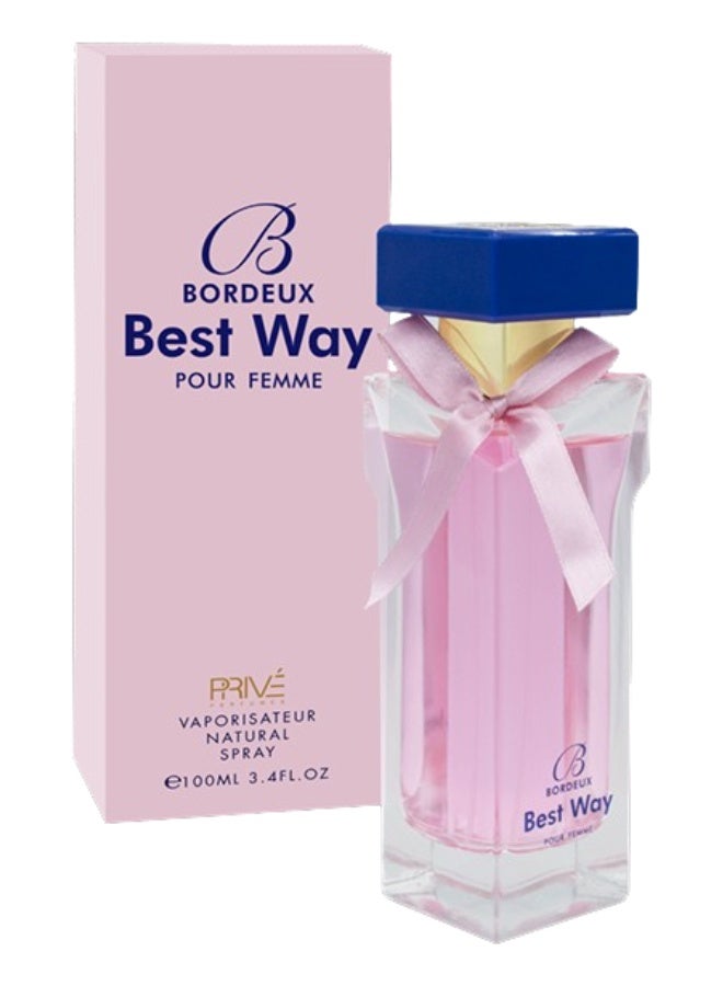 PRIVE Bordeux Best Way Perfume 100ML - Image 1