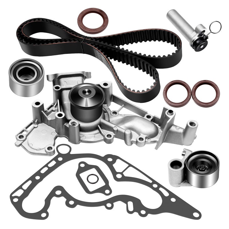 ECCPP Timing Belt Kit with Water Pump Compatible For 1990 1991 1992 1993 1994 1995 1996 1997 For Lexus LS400 19921997 For Lexus SC400 TS26190 ITM190 TBK190