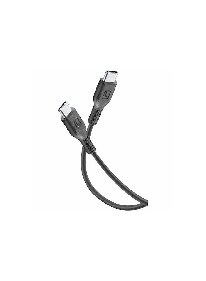 CellularLine USB-C TO USB-C CABLE 120CM BLACK