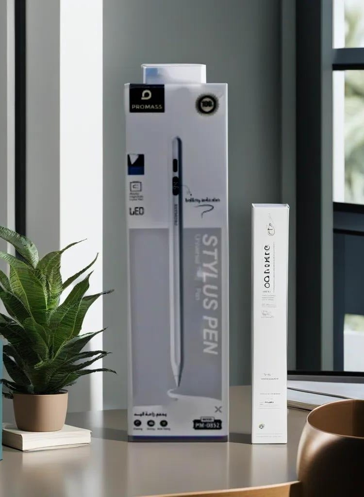 بروماس قلم ستايلس LED مؤشر البطارية العالمي - Image 1