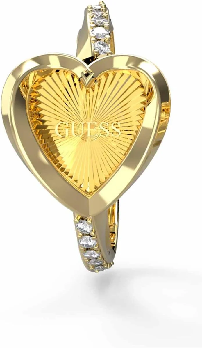 GUESS 15Mm Heart Mini Hoops
