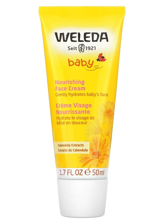 Weleda كريم وجه مغذي للأطفال مستخلصات كاليندولا 1.7 أونصة سائلة (50 مل)