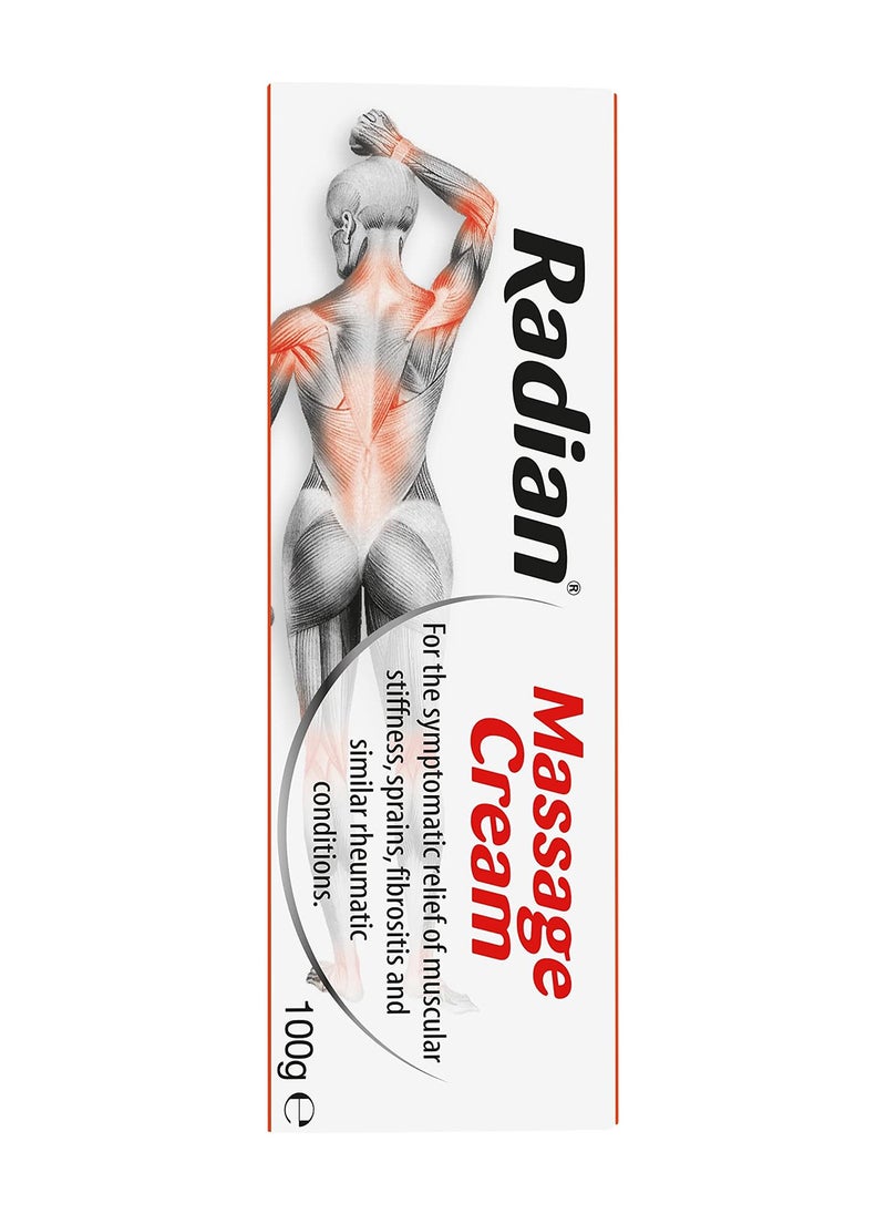 Radian - Massage Cream, 100 G - Image 1