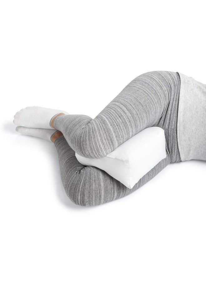 PILLOWS WITH A PURPOSE Between The Knees Pillow Square Hypoallergenic Knee Positioning Wedge Pillow - Image 3