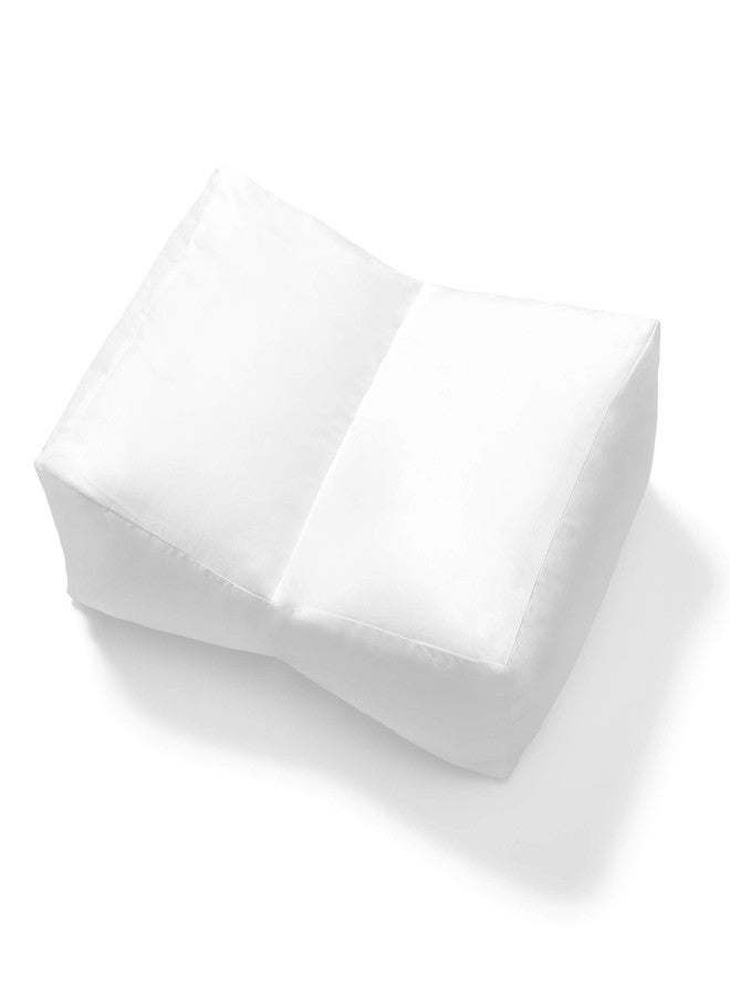 PILLOWS WITH A PURPOSE Between The Knees Pillow Square Hypoallergenic Knee Positioning Wedge Pillow - Image 1