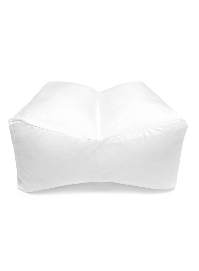 PILLOWS WITH A PURPOSE Between The Knees Pillow Square Hypoallergenic Knee Positioning Wedge Pillow - Image 4