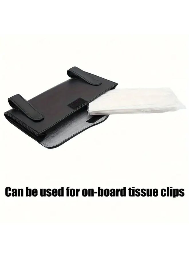 8pcs Non Woven Car Tissue Refills Large Capacity Pull Out Suitable For Home Office Travel Bathroom Essential Convenient Packaging - Image 5