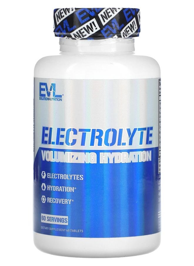 EVLUTION NUTRITION Electrolyte Volumizing Hydration 60 Tablets 