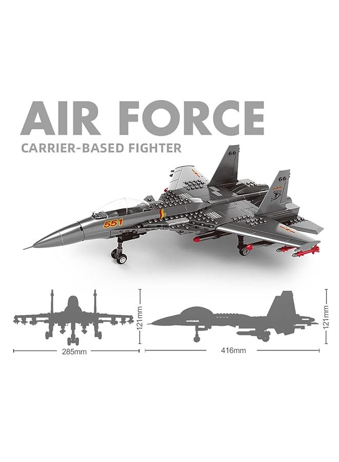 wange 4001 Shenyang J 15 Fighter Plane - Image 3