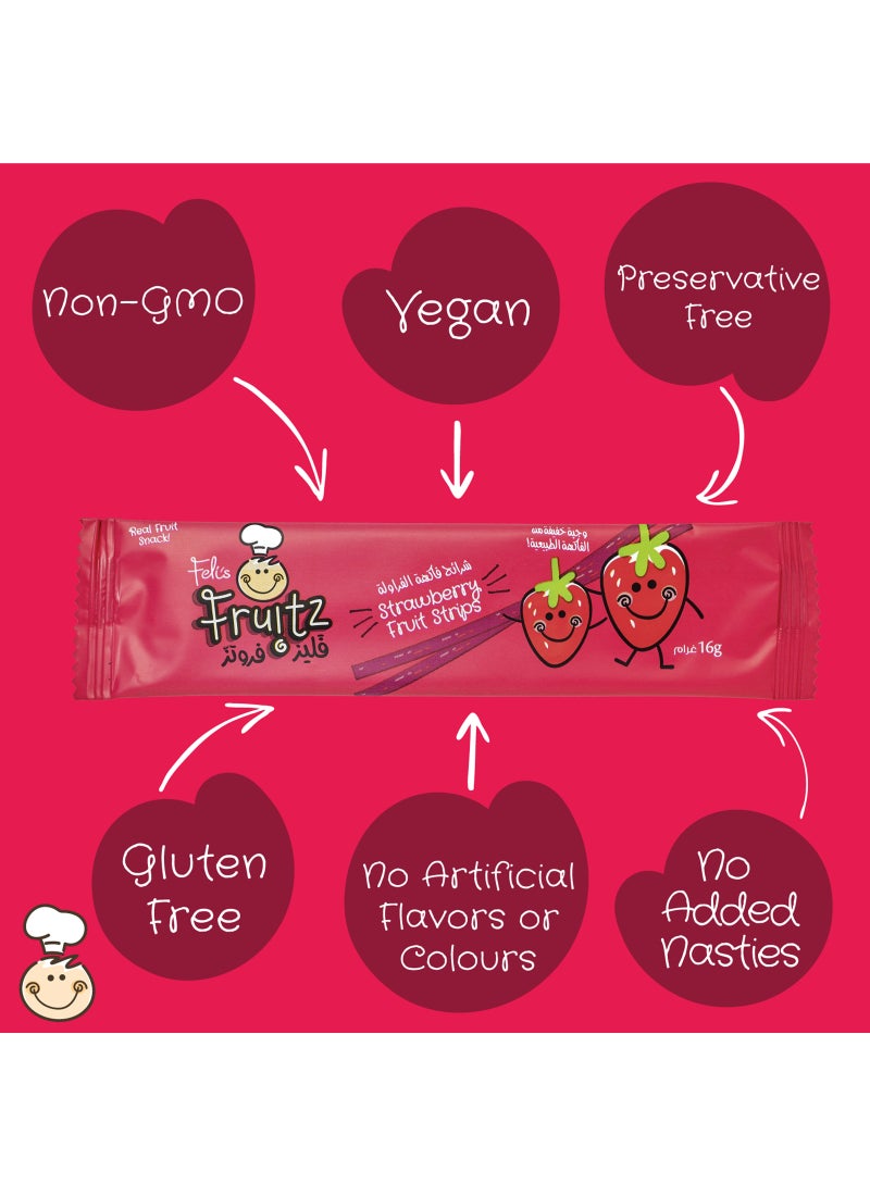 Feli's Fruitz Strawberry Fruit Strips  - Image 5
