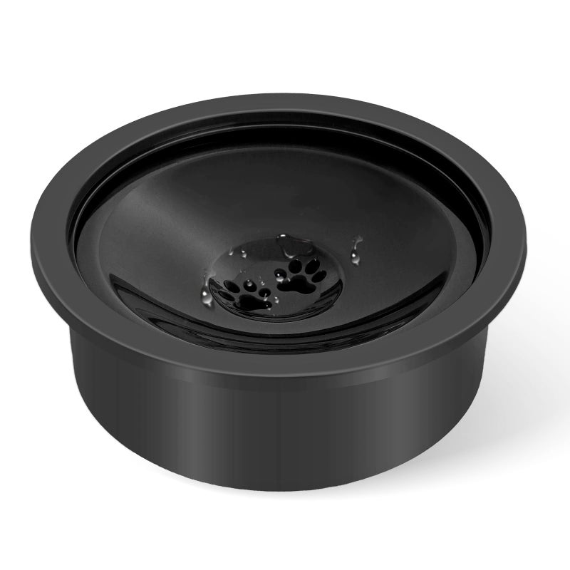 SCHITEC No Spill Water Bowl for Dogs 30oz Slow Drinking Dog Slobber Stopper Non Spilling Messy Splash or Drip - Image 2