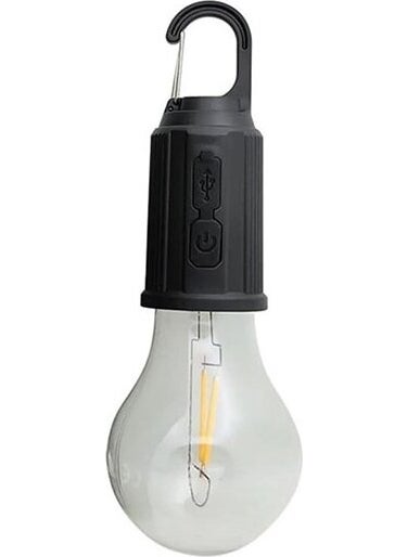 Velliw Rechargeable Camping Light for Tents, Retro LED Camping Tent Flashlight Retro Camping Lamp with 3 Lighting Modes  - Image 1