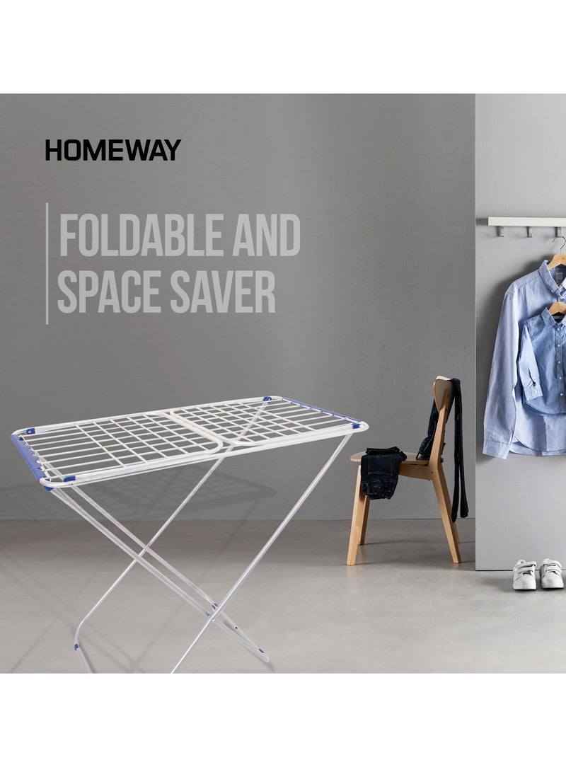 Homeway 18M Aluminium Cloth Dryer – Heavy Duty, Foldable, Outdoor/Indoor Clothes Drying Rack - Image 3