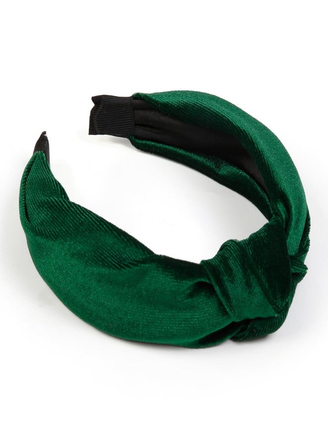 هواتشي عصابات رأس هواتشي لعيد الميلاد للنساء والفتيات، عصابة رأس على شكل عقدة علوية، عصابات رأس مخملية حمراء وخضراء معقودة، إكسسوارات شعر نسائية، عصابات شعر عصرية للعطلات، عمامة، هدايا عيد الميلاد - Image 3