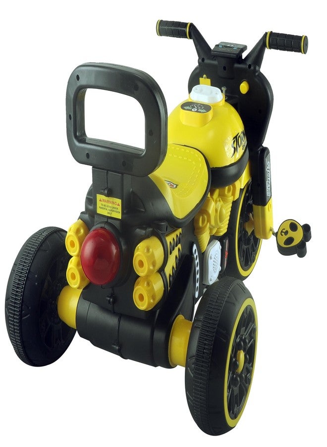Joyride Storm 250 Bike Pedal Tricycles for Kids 1 to 3 Years| Kids Cycle with Musical Horn, Lights, EVA Wheels | Baby Cycle |Fun Outdoor Trike for Kids for 2 Years |4 Colors (Yellow) - Image 4