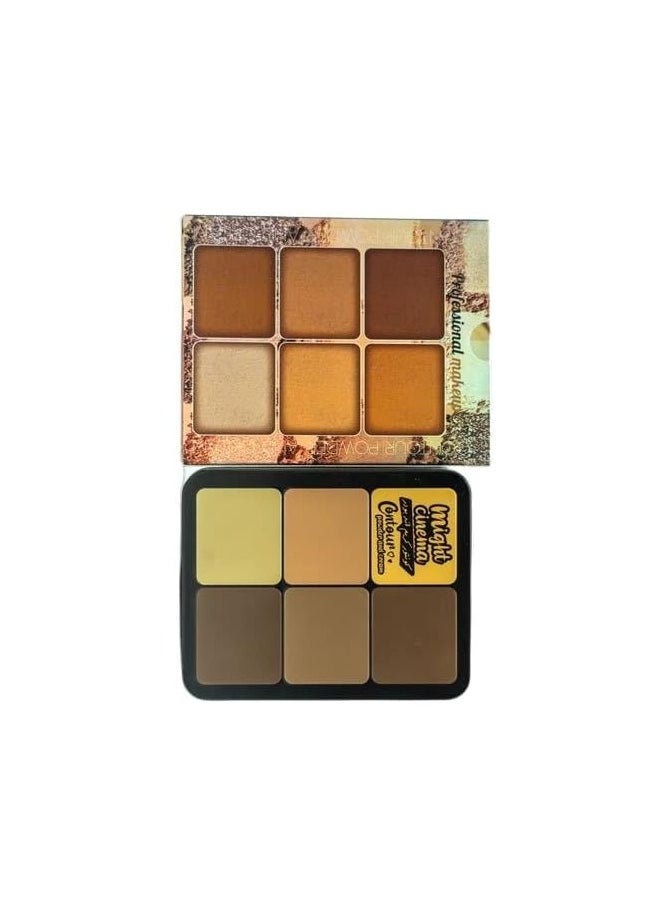Might Cinema Contour + cream blush 2*1 Might Cinema - 12 colors  - Image 2