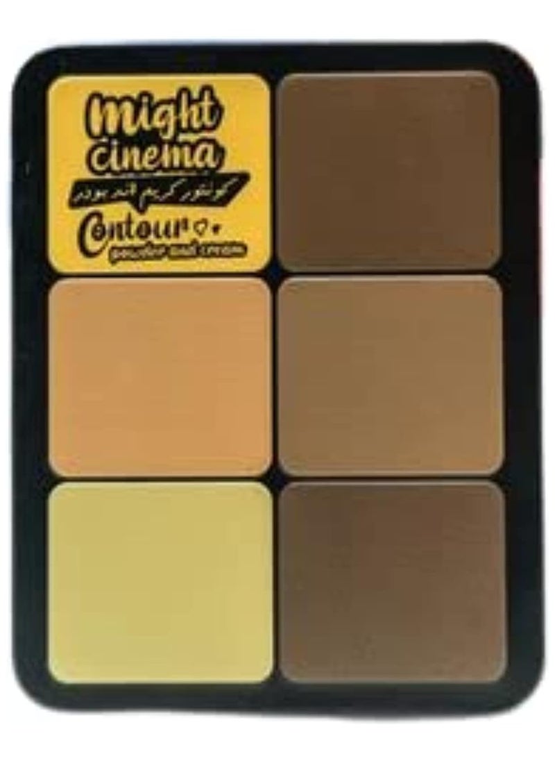 Might Cinema Contour + cream blush 2*1 Might Cinema - 12 colors  - Image 3
