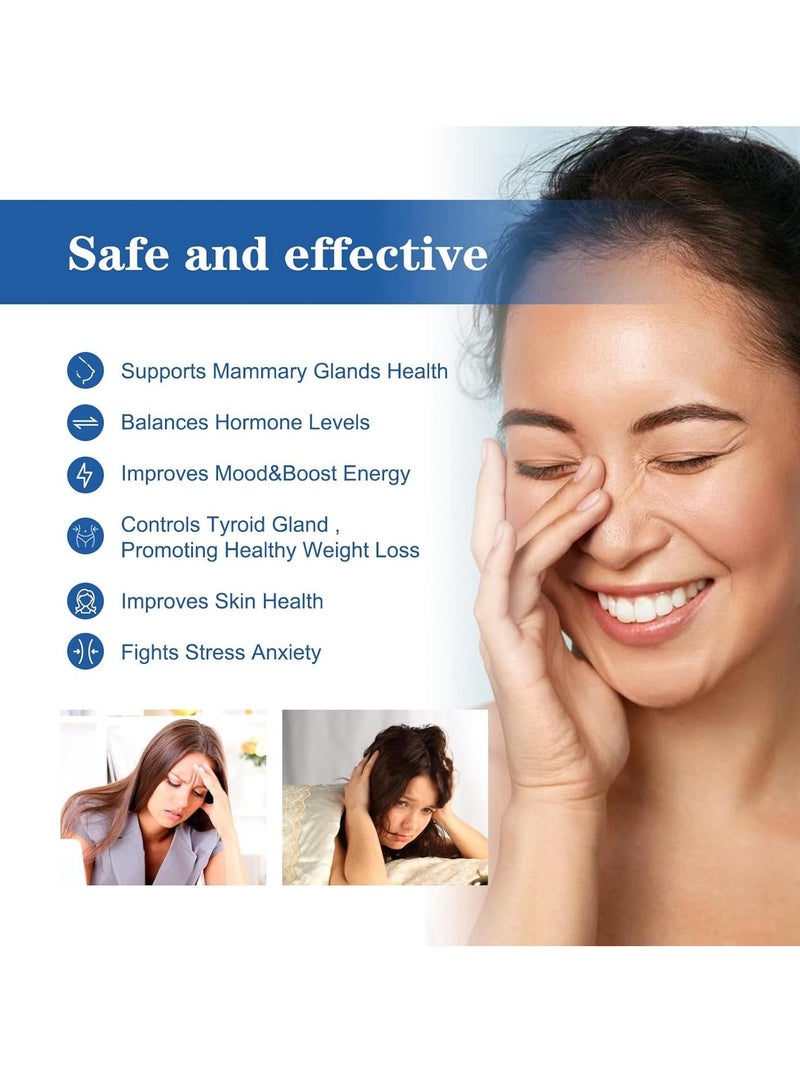 إيلهو كريم Estro-gen لتخفيف انقطاع الطمث ، كريم Oestro-gen لانقطاع الطمث ، Estro-gen Gel لتخفيف انقطاع الطمث ، كريم تخفيف انقطاع الطمث للمرأة ، كريم حكة انقطاع الطمث ، كريم Estro-Gen الموضعي ، 100 مل - Image 3