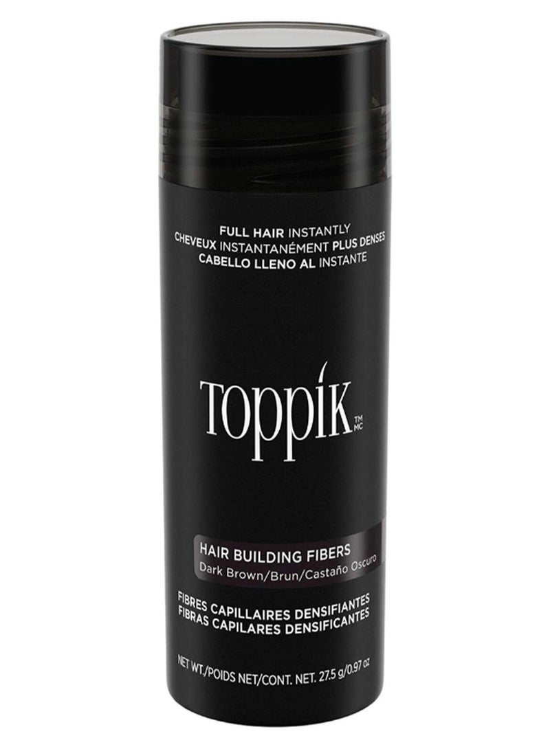 Toppik Hair Building Fibers Instant Hair Concealer for Thinning Hair, Hair Fiber for Men & Women, Texture Powder with Natural Keratin, Long-Lasting Hair Color - Dark Brown 27.5grams & Hair Fattener Advanced Thickening Hair Serum 95ml 95ml & Fiber Hold Spray Precision Mist to Lock Hair Fibers in Place, Water-Resistant, Long-Lasting Styling Solution, Perfect Hair Holding Solution for Men & Women – 118ml Bundle - Image 2