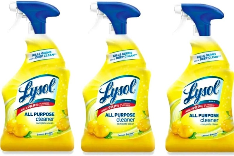 Disinfectant Spray, Lemon Breeze, 19 fl oz (Pack of 3)