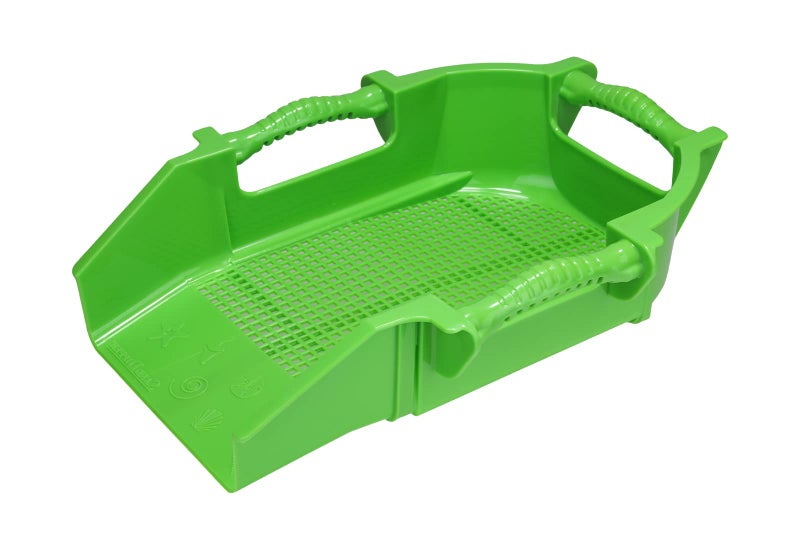 Sand Dipper Treasure Digger Shark Tooth Sifter Sand Shovel Ergonomic MultiHandle Sand Sifter for The Beach with a ShovelShaped Head Makes It Easy to Dig Sift to Find Treasures Green - Image 2