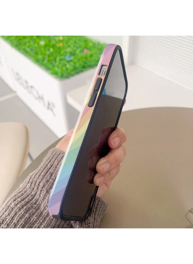Generic - Explosions Film 2 In 1 Coated Shell For Iphone 13/13Promax Sealing Bag Button 11Promax-Color:Snow Mountain Moon-Applicable Model:For Iphone 11 (frosted) - Image 1