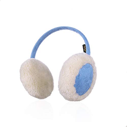 Aurya Kids Classic Ear Warmers/Earmuffs-Winter Faux Fur Warm Ear Muffs for Boys and Girls (Grey) - Image 1