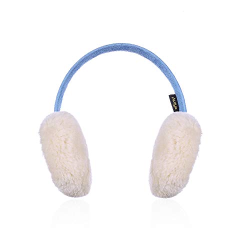 Aurya Kids Classic Ear Warmers/Earmuffs-Winter Faux Fur Warm Ear Muffs for Boys and Girls (Grey) - Image 2