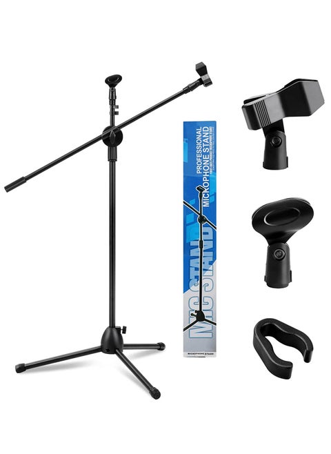 MS-150c Microphone Stand: Adjustable tripod mic stand for professional recording environments.