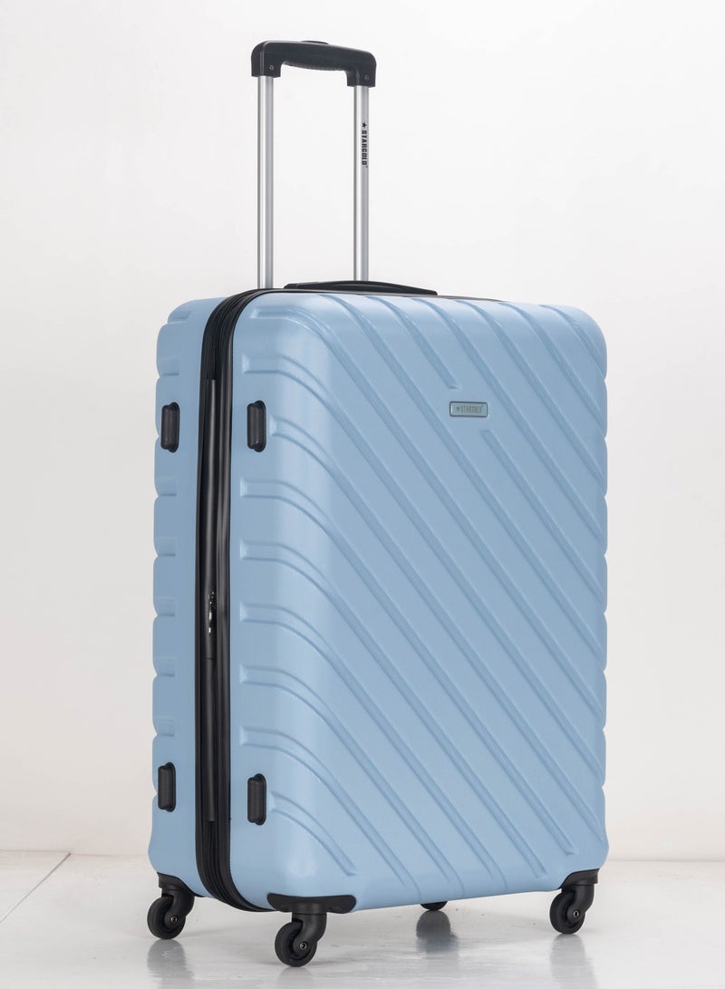 ستارجولد 4 عبوات من عربة أمتعة مقفلة ذات رقم دوار للجانب الصلب - Image 3