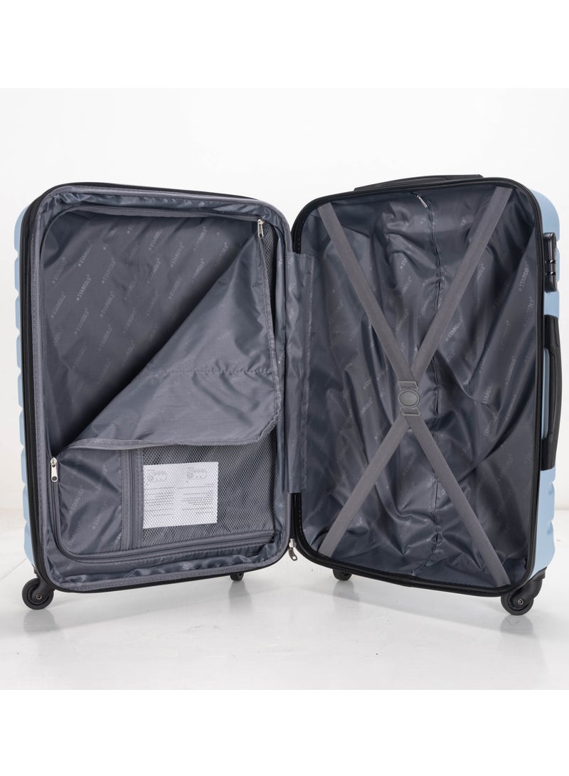 ستارجولد 4 عبوات من عربة أمتعة مقفلة ذات رقم دوار للجانب الصلب - Image 4