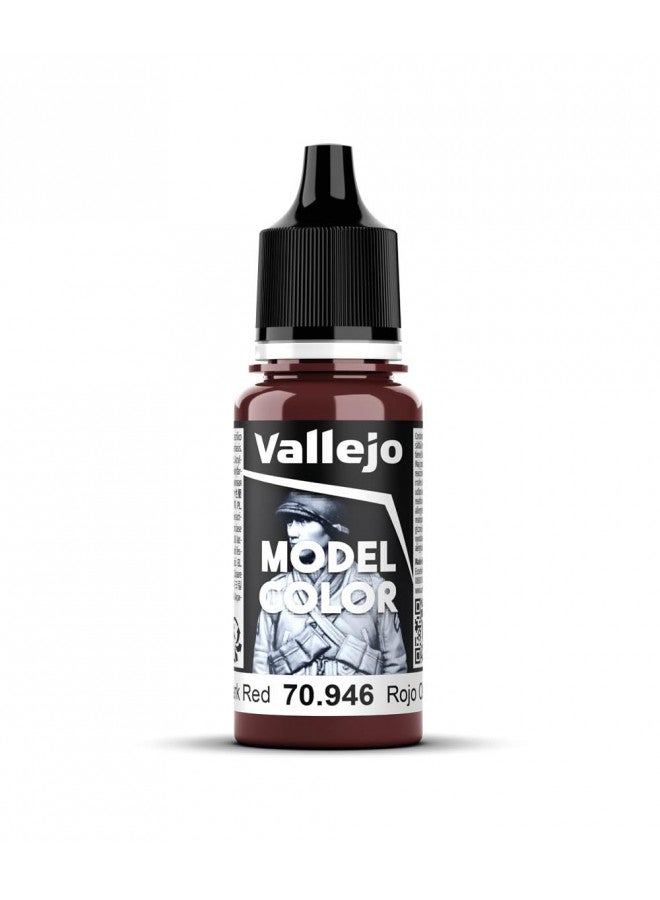 Vallejo Acrylic Paint, Dark Red - Image 1