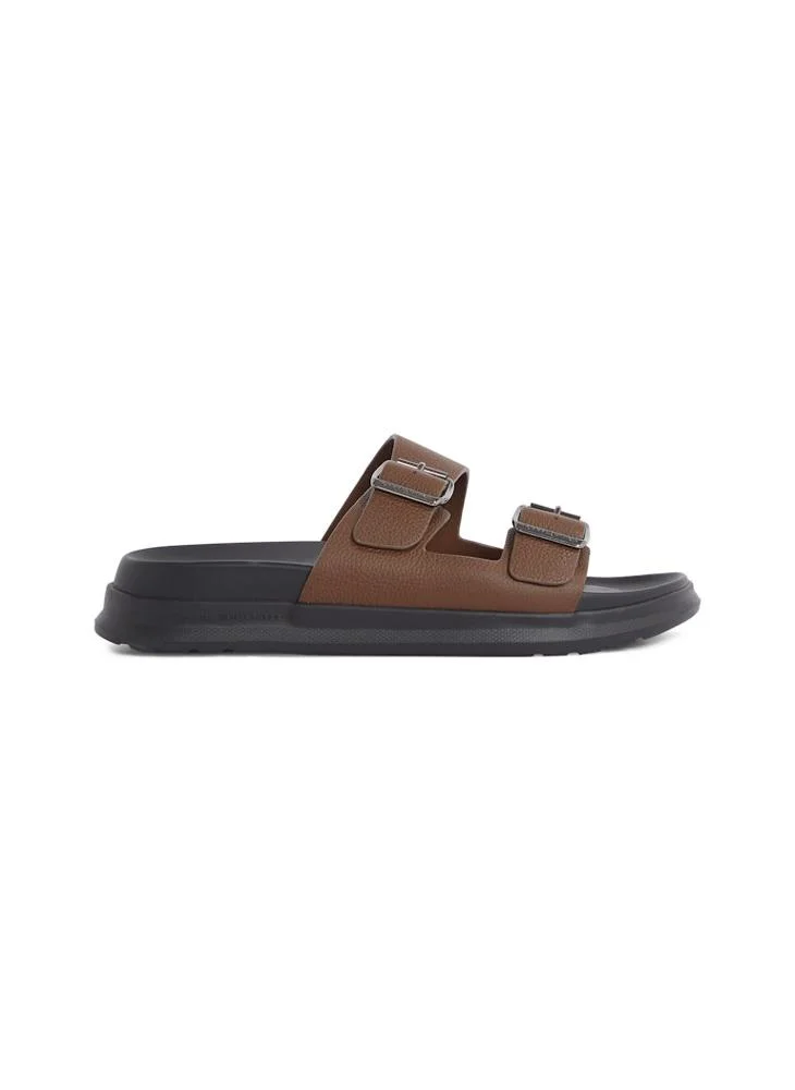 تومي هيلفيغر Logo Duble Strap Sandals