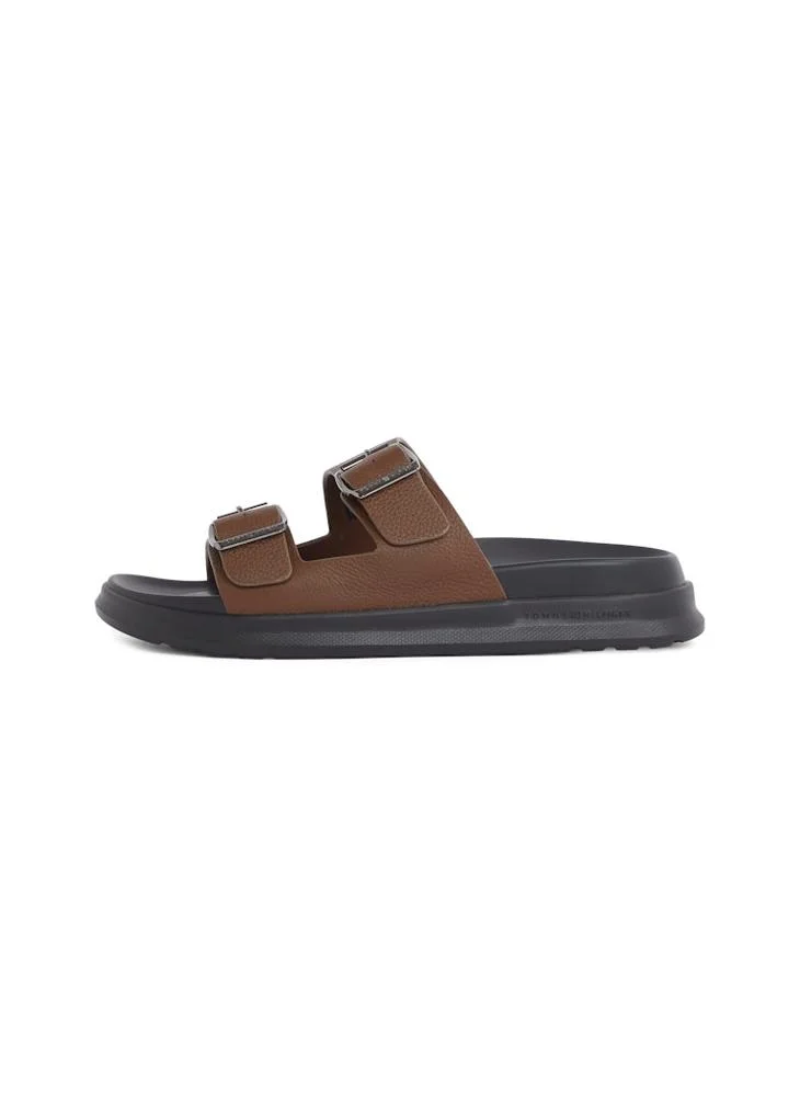 تومي هيلفيغر Logo Duble Strap Sandals