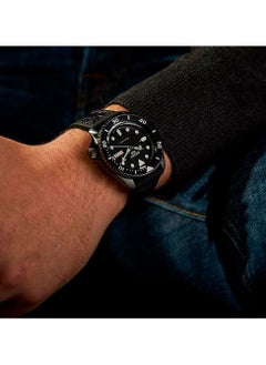 Seiko New 5 Sports Black Dial Men's Watch - SRPD65K3  - Image 5