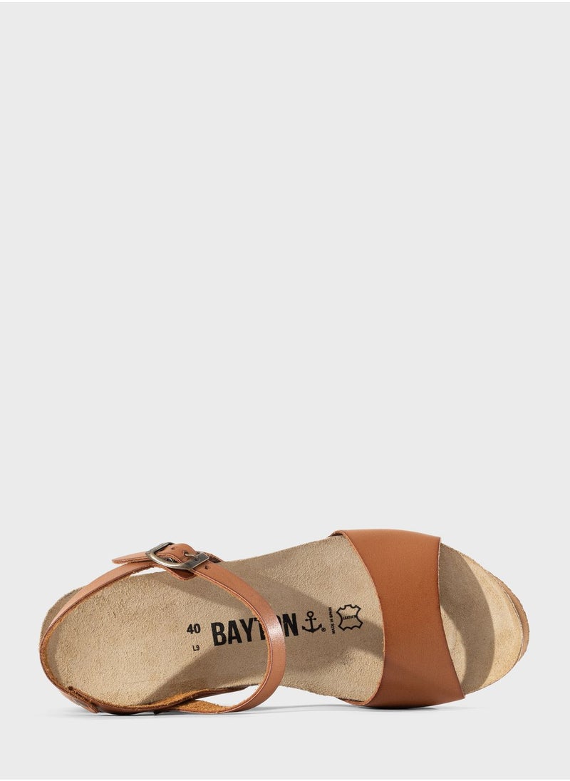 BAYTON Maya Wedge Sandals  - Image 5