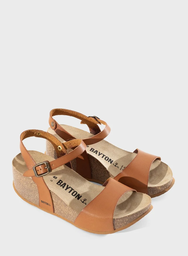 BAYTON Maya Wedge Sandals