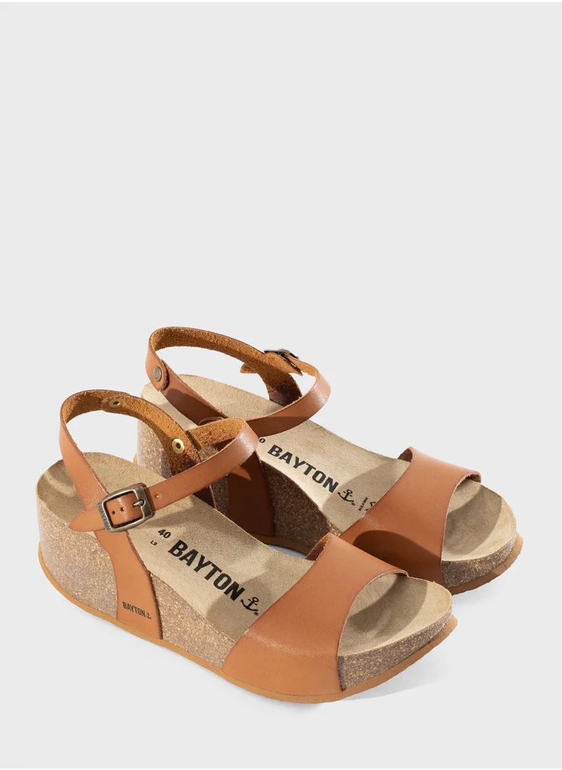 BAYTON Maya Wedge Sandals