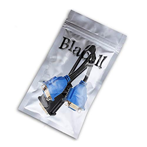 Blacell DMS-59 Pin Male to Dual VGA Female Y Splitter Video Card Adapter Cable - Image 5