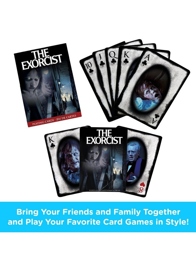 AQUARIUS The Exorcist Playing Cards - The Exorcist Themed Deck of Cards for Your Favorite Card Games - Officially Licensed The Exorcist Merchandise & Collectibles - Image 2