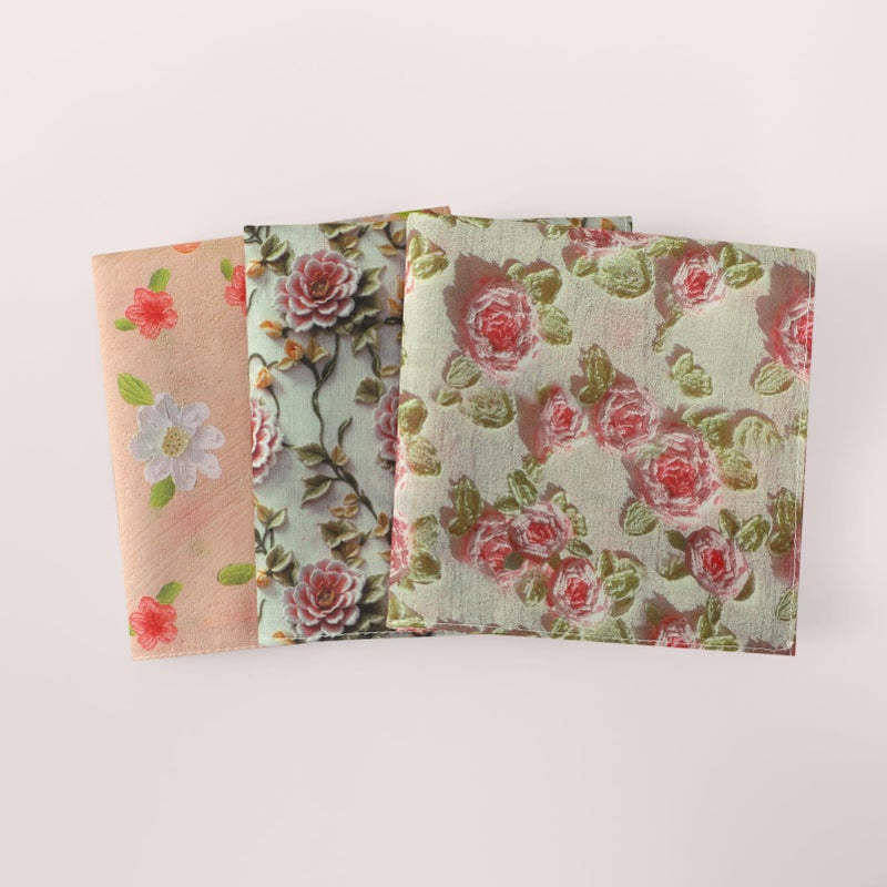 DoreenBeads Bandanas Cotton Head Kerchiefs for Women Multi Purpose Printed Hair Scarf Large Handkerchiefs Headbands - Image 5