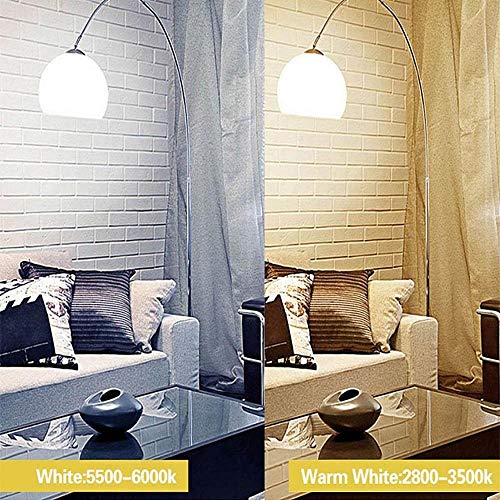 GreyWings LED Colour Changing E27 Bulb, 12W Multi-Coloured, Warm White/Cool White/Natural White, High Brightness LED Light for Home, Pack of 4 - Image 5